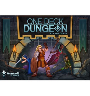 One Deck Dungeon Kortspill Versjon 1.5 